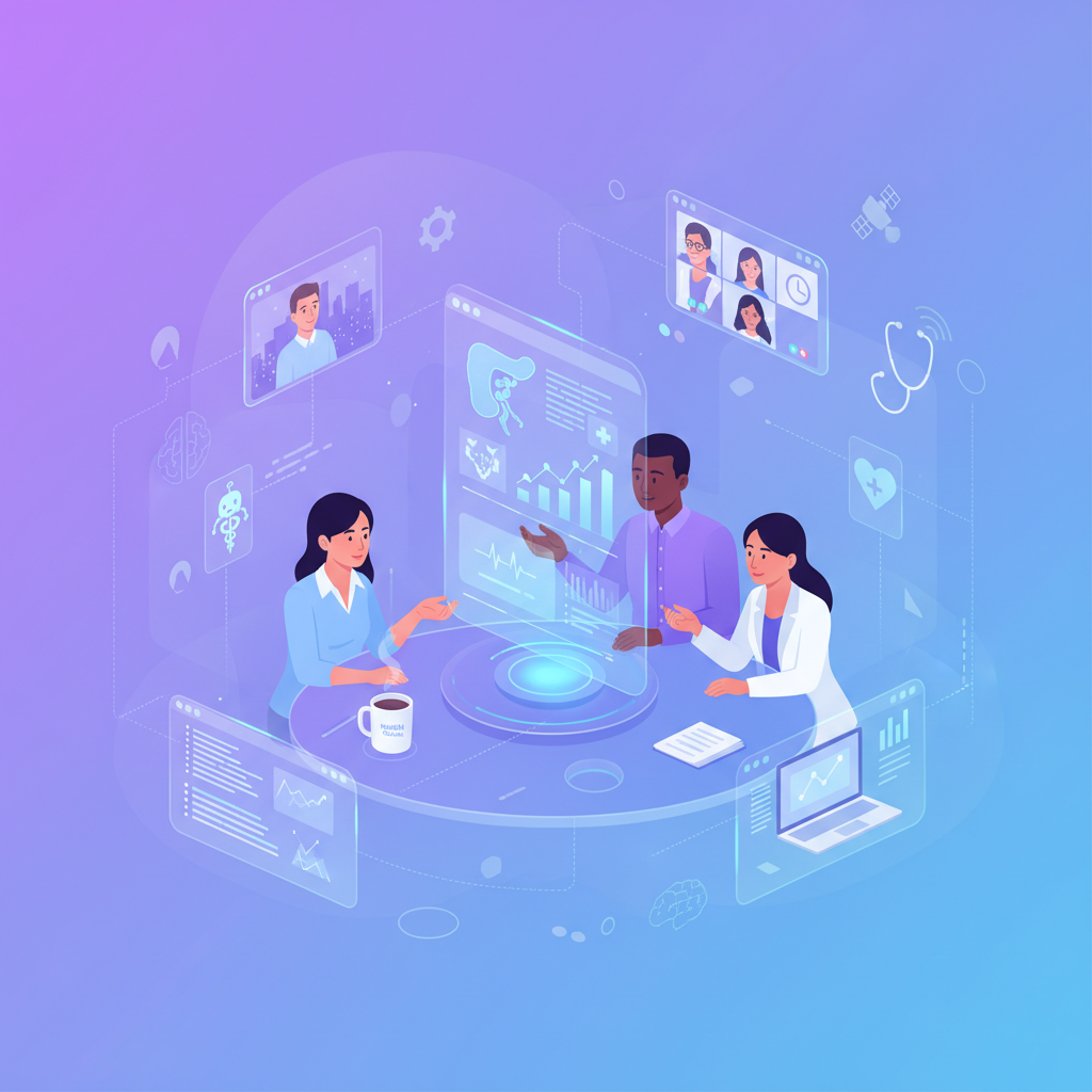 Global team collaboration and healthcare AI innovation